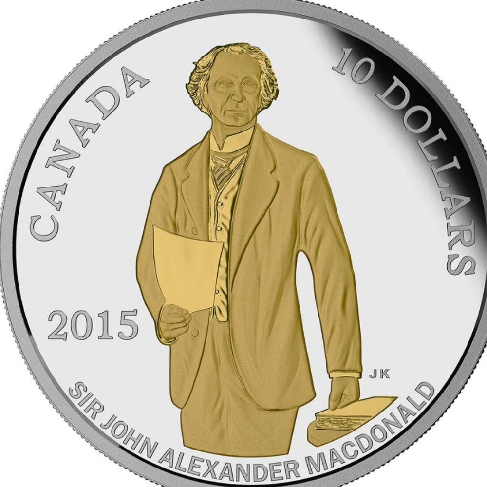 2015 RCM $10 The Birth of Sir John A. Macdonald, 200th Anniversary